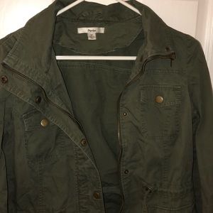 army green jacket